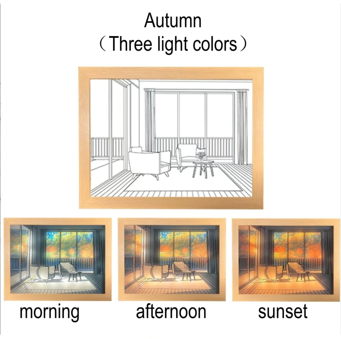 LumiFrame™ LED Wall Art