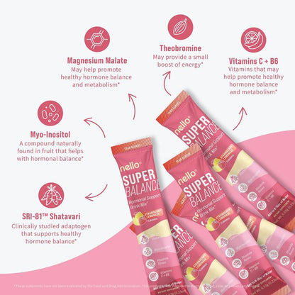 Nello Superbalance Hormonal Support Drink Mix