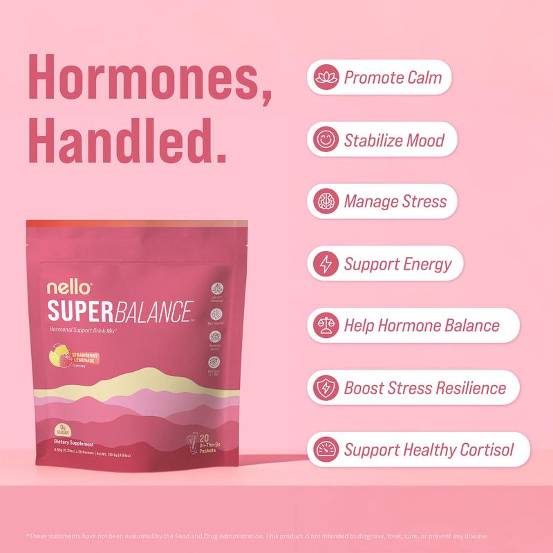Nello Superbalance Hormonal Support Drink Mix
